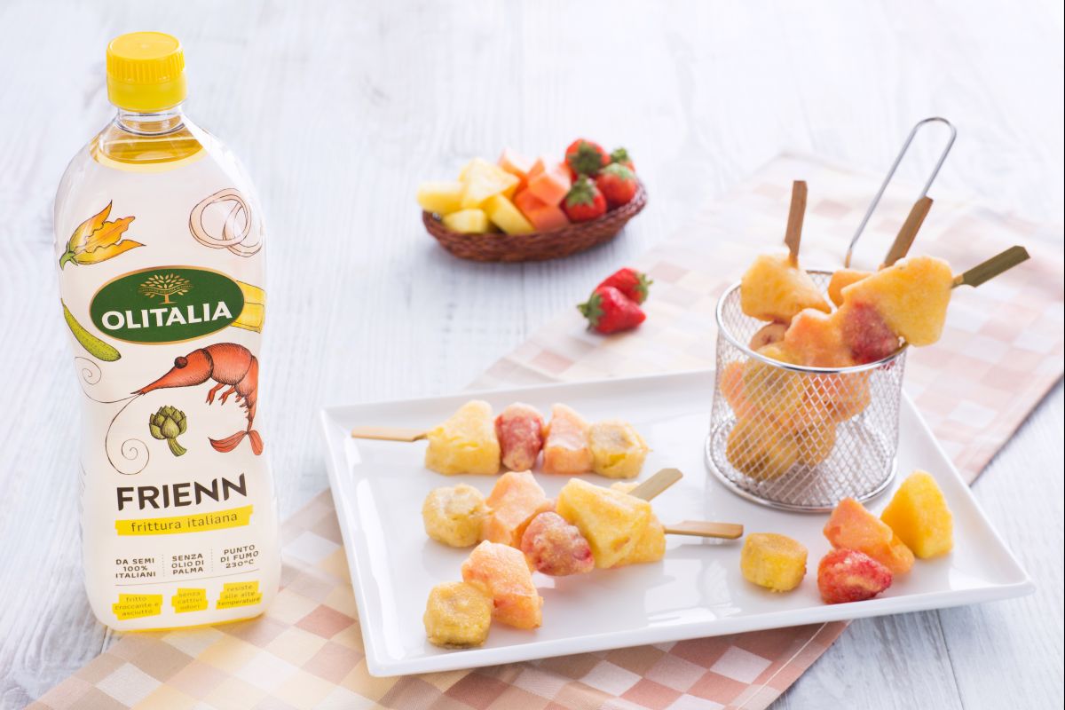 Frito variado de fruta
