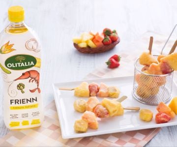 Frito variado de fruta