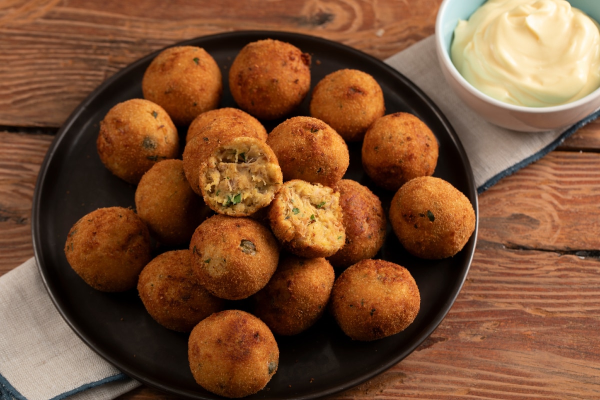 Albóndigas de atún y ricotta
