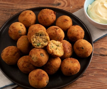 Albóndigas de atún y ricotta
