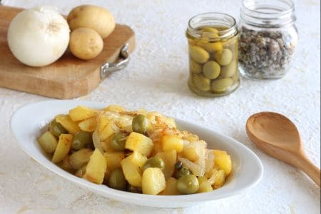 Patatas aliñadas
