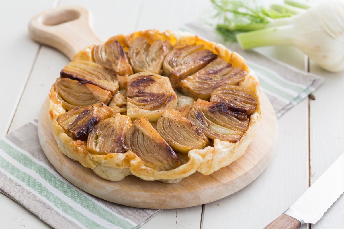 Tatin de hinojo