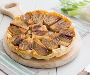 Tatin de hinojo