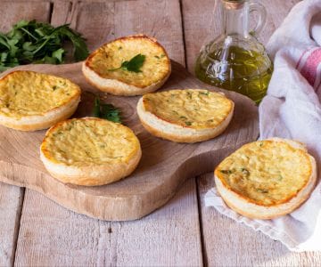 Tartaletas con carne de cangrejo