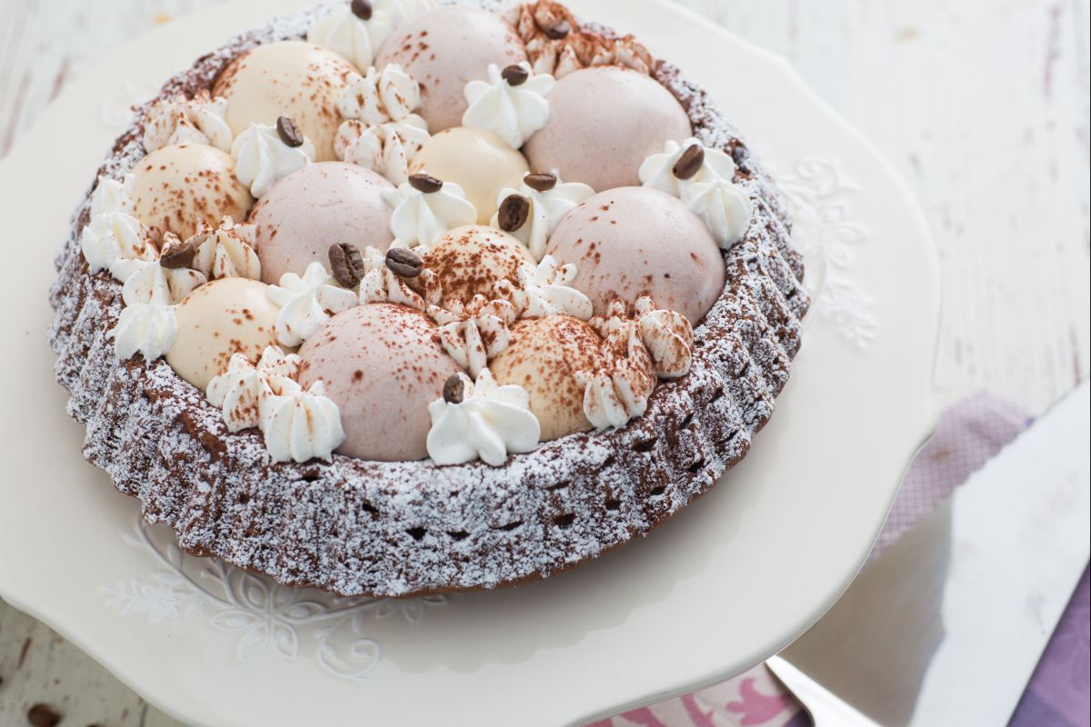 Tarta suave de tiramisú