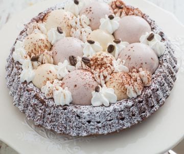Tarta suave de tiramisú