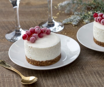 Cheesecake al prosecco