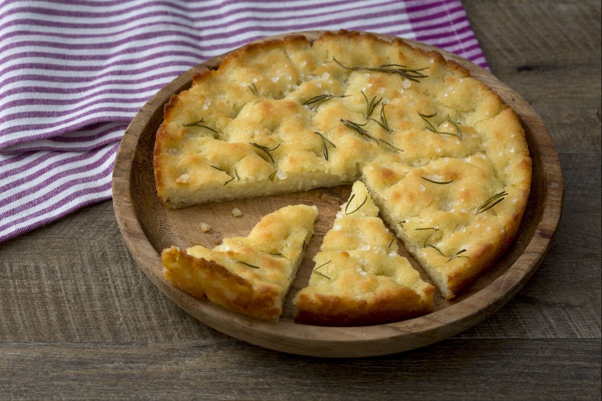 Focaccia sin gluten