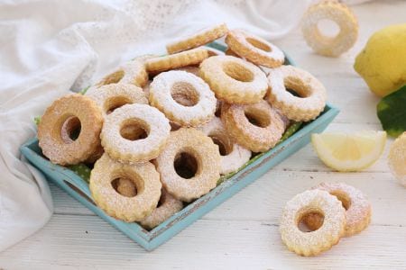 Galletas rústicas de limón