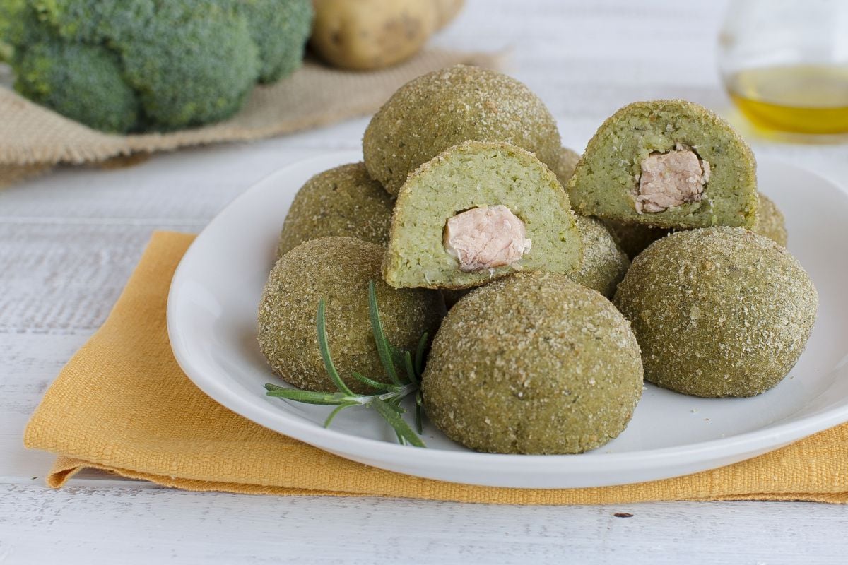 Albóndigas de brócoli y salmón