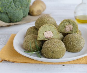 Albóndigas de brócoli y salmón