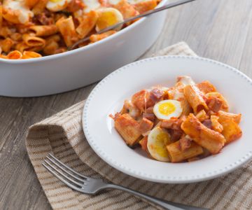 Pasta gratinada