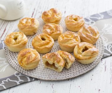 Rositas de pan brioche