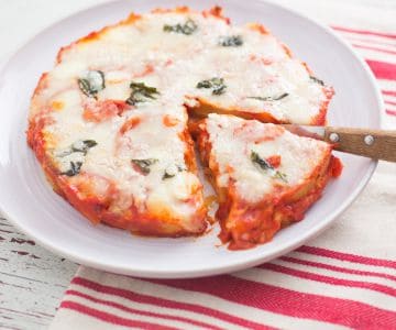 Pastel de patatas a la pizzaiola