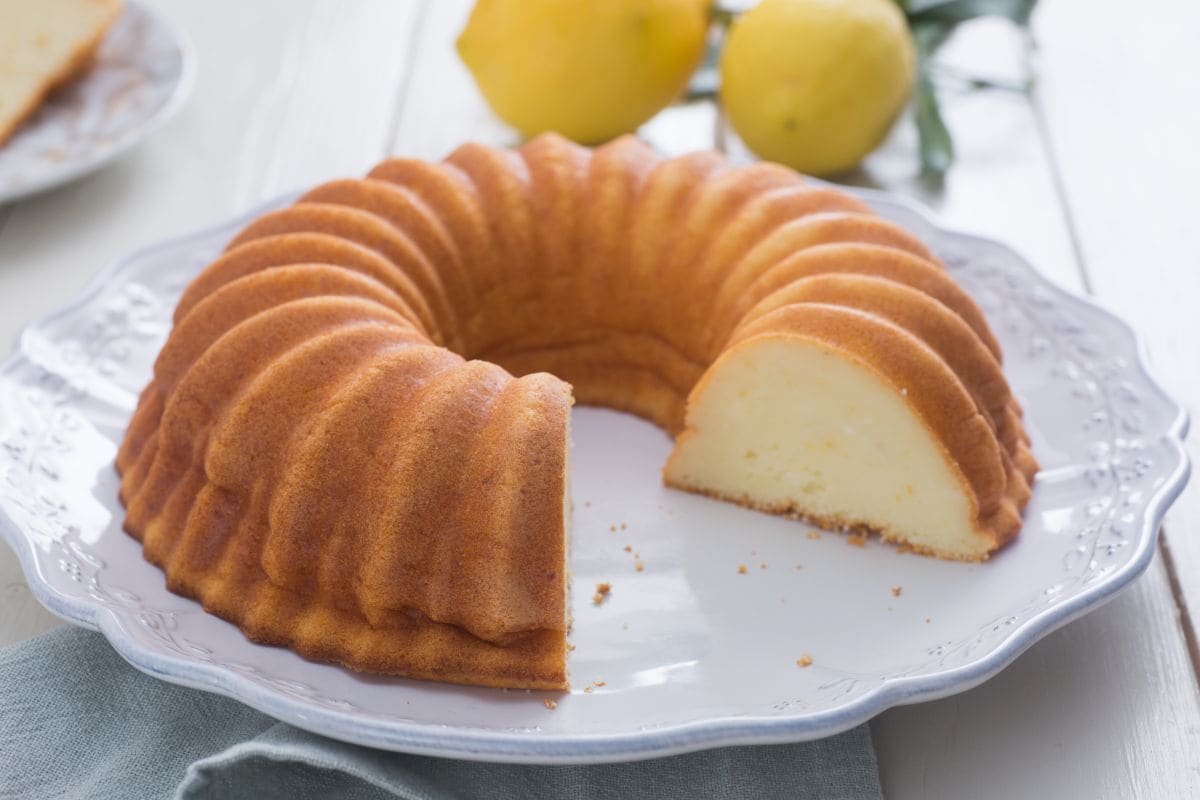 Ricotta horneada al limón