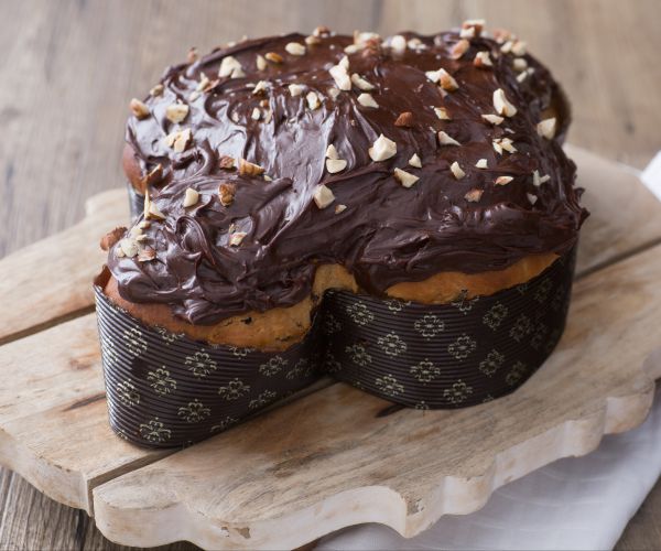 Colomba de chocolate