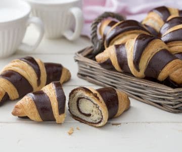 Croissant bicolor