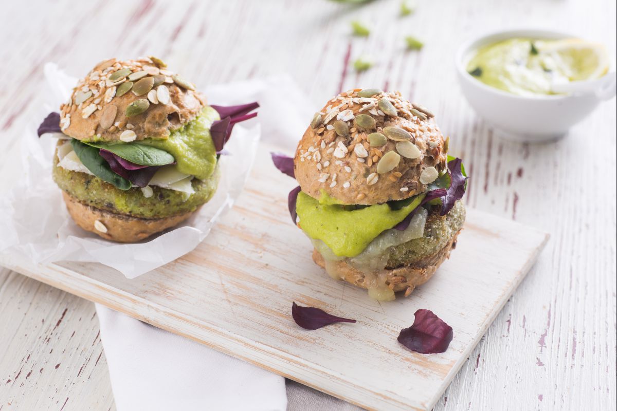 Hamburguesa de habas