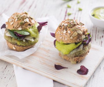 Hamburguesa de habas