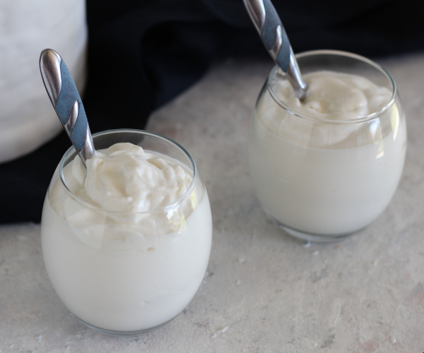 Crema de yogur