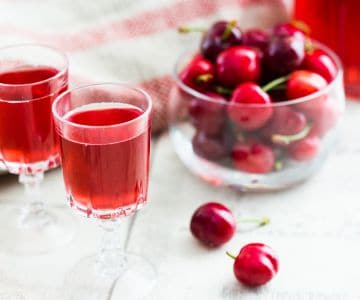 Licor de cerezas