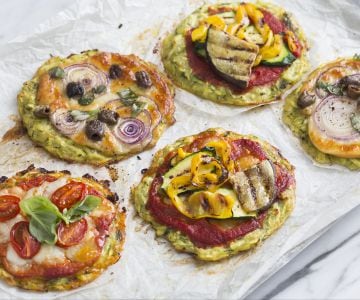 Pizzetas de calabacín de verano