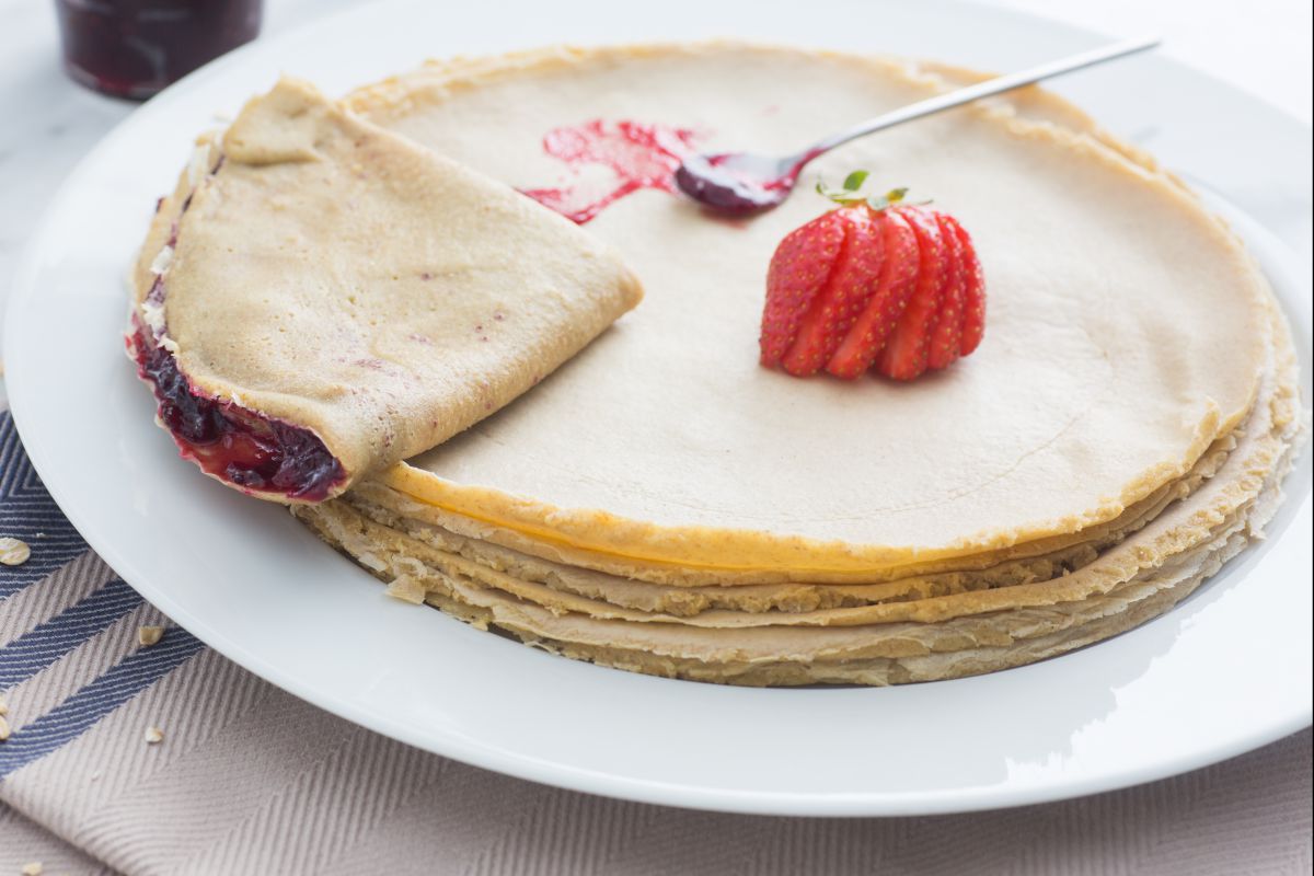 Crepe de avena