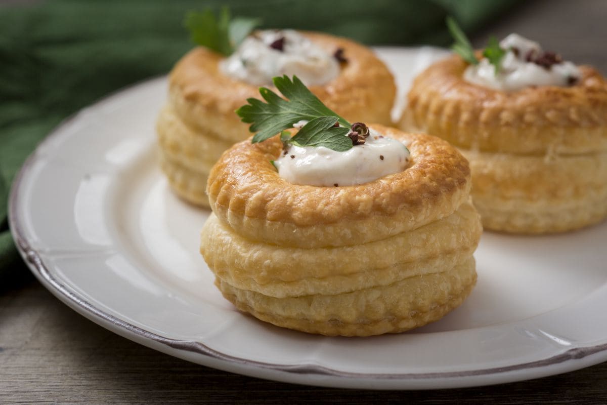 Vol-au-vent rellenos