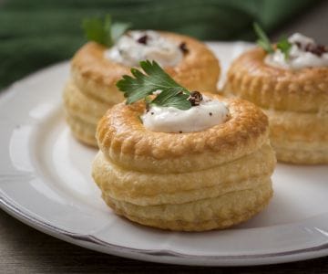 Vol-au-vent rellenos