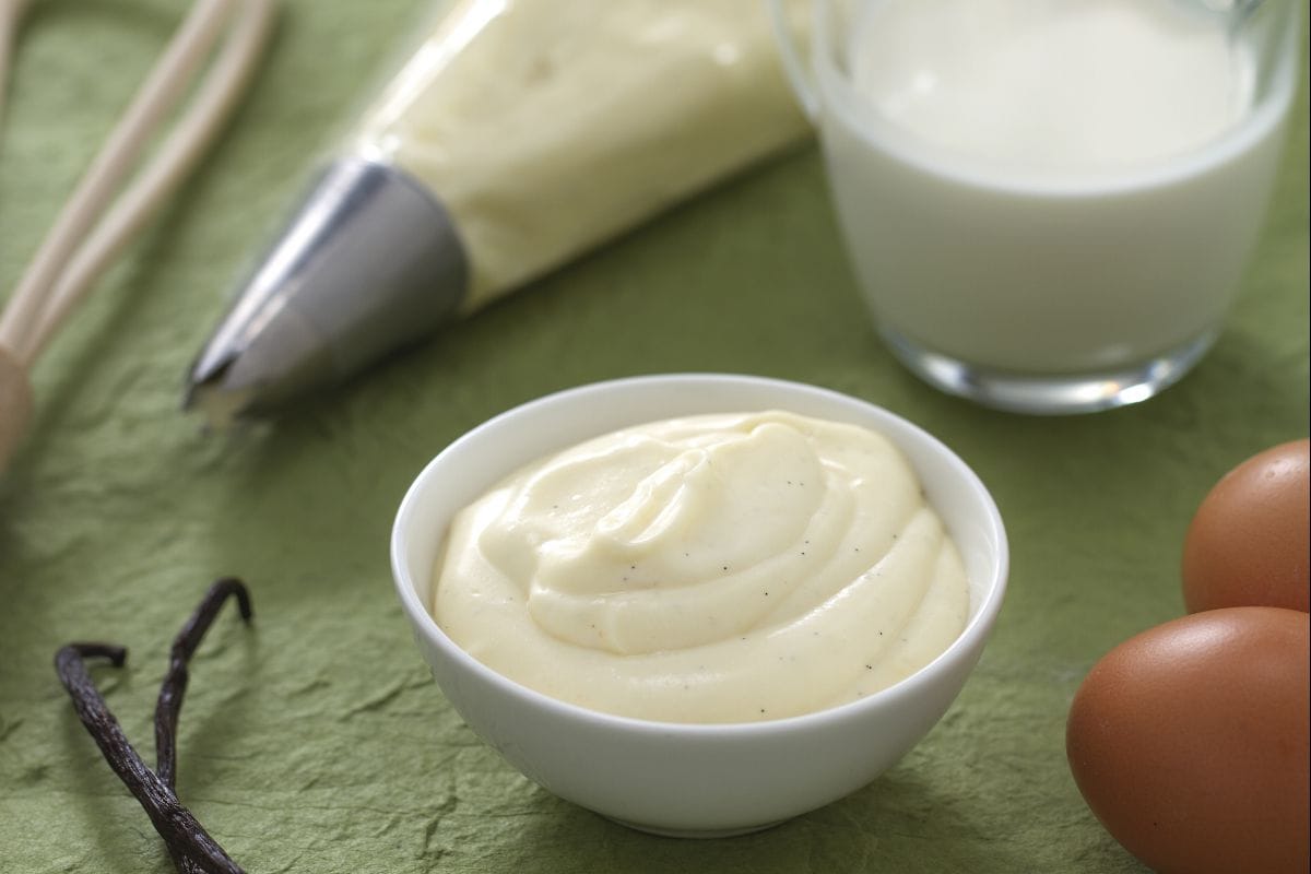 Crema diplomática sin gelatina