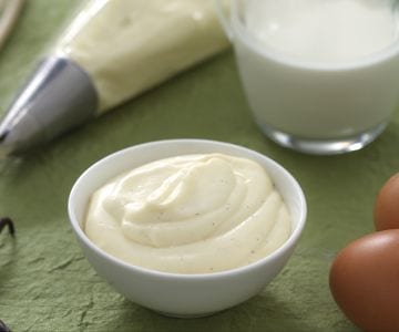 Crema diplomática sin gelatina