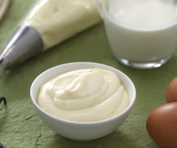 Crema diplomática sin gelatina