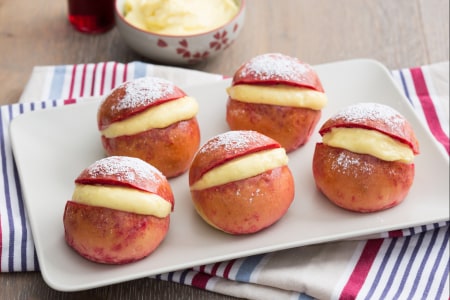 Bocas de lobo a la crema