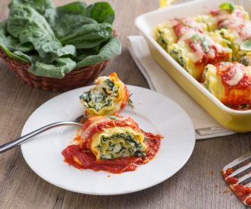 Rollito de lasaña