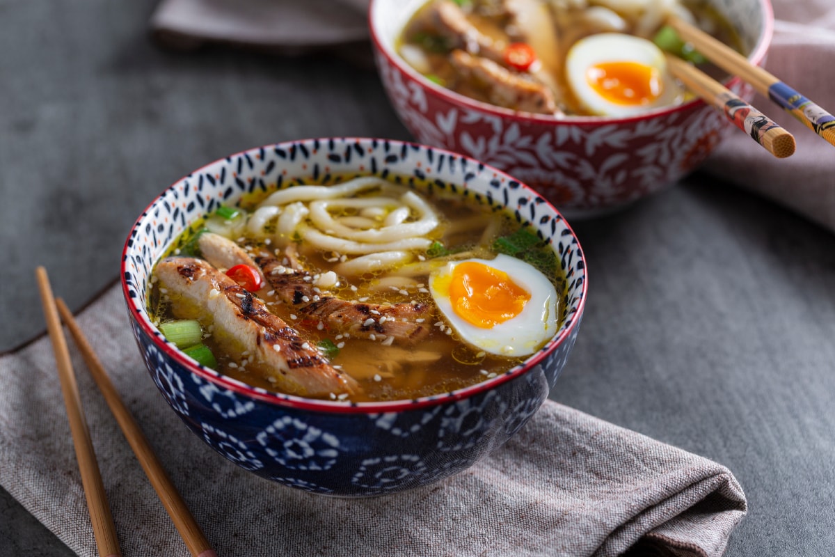 Ramen de pollo