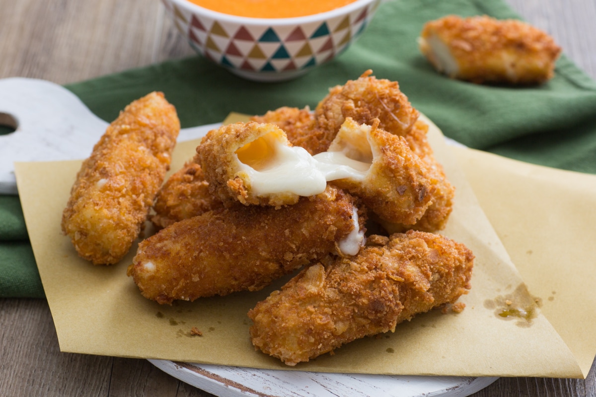 Palitos de mozzarella