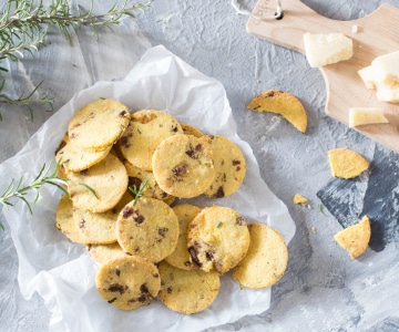 Galletas saladas sin gluten