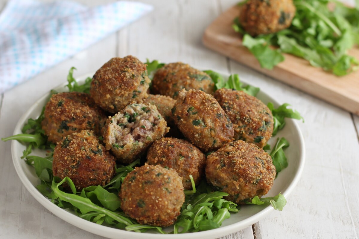 Albóndigas de rúcula