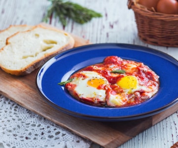 Huevos a la campesina