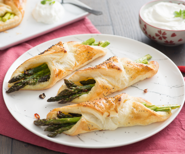 Paquetitos de espárragos