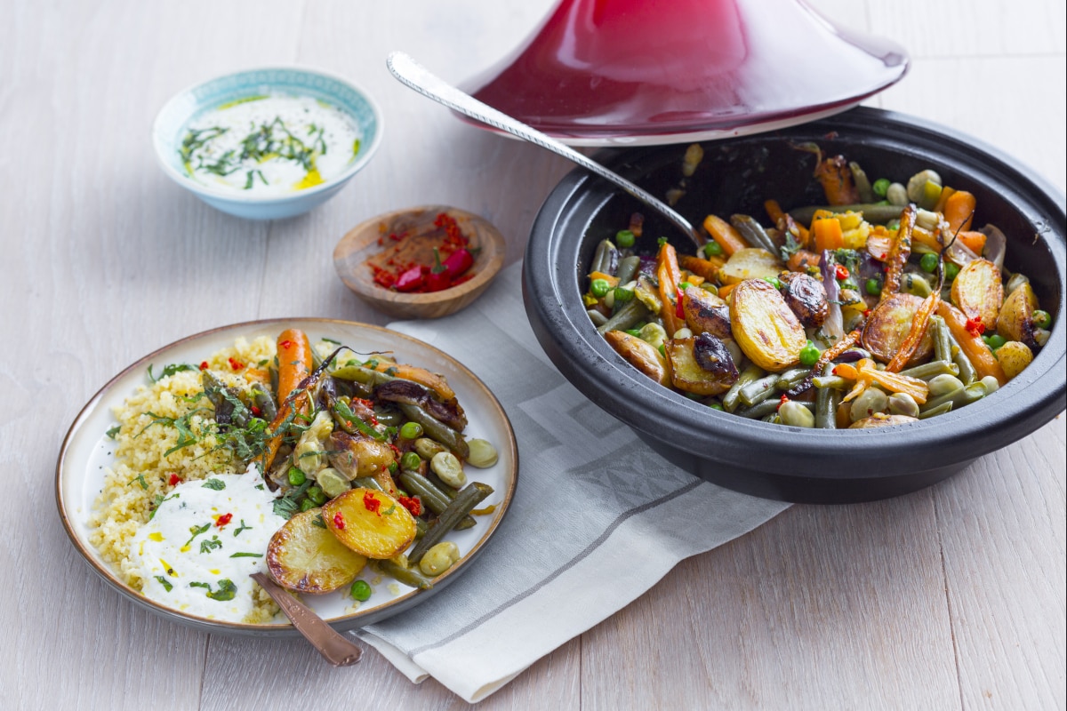 Tajine con verduras