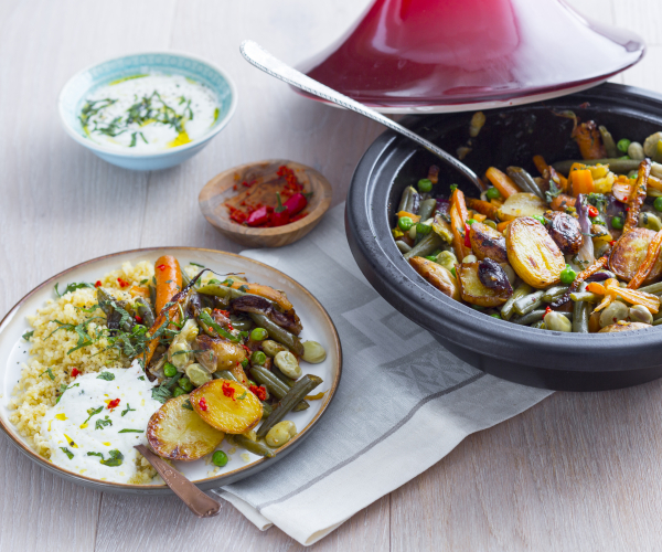 Tajine con verduras