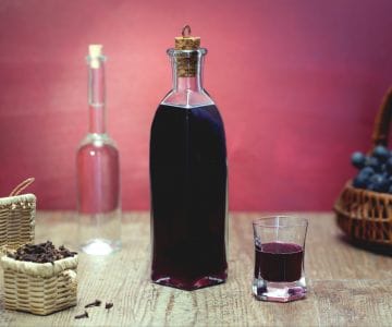Licor de uva fresa