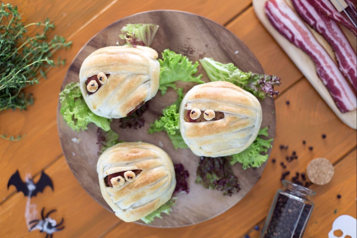 Hamburguesas momia