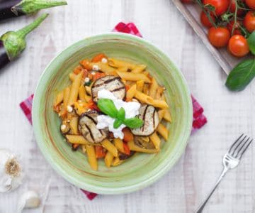 Pasta alla Norma ligera