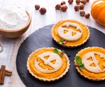 Tartaletas dulces de Jack O' Lantern