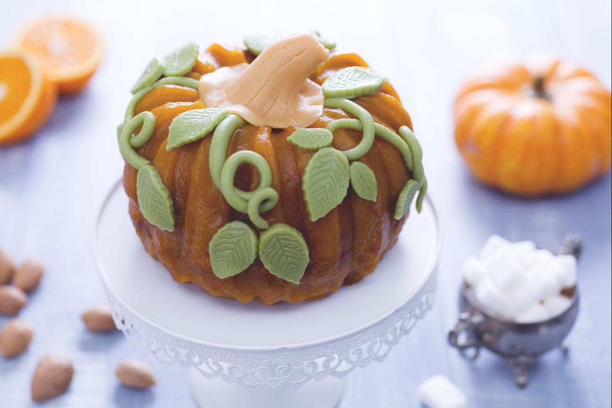Tarta calabaza de Halloween