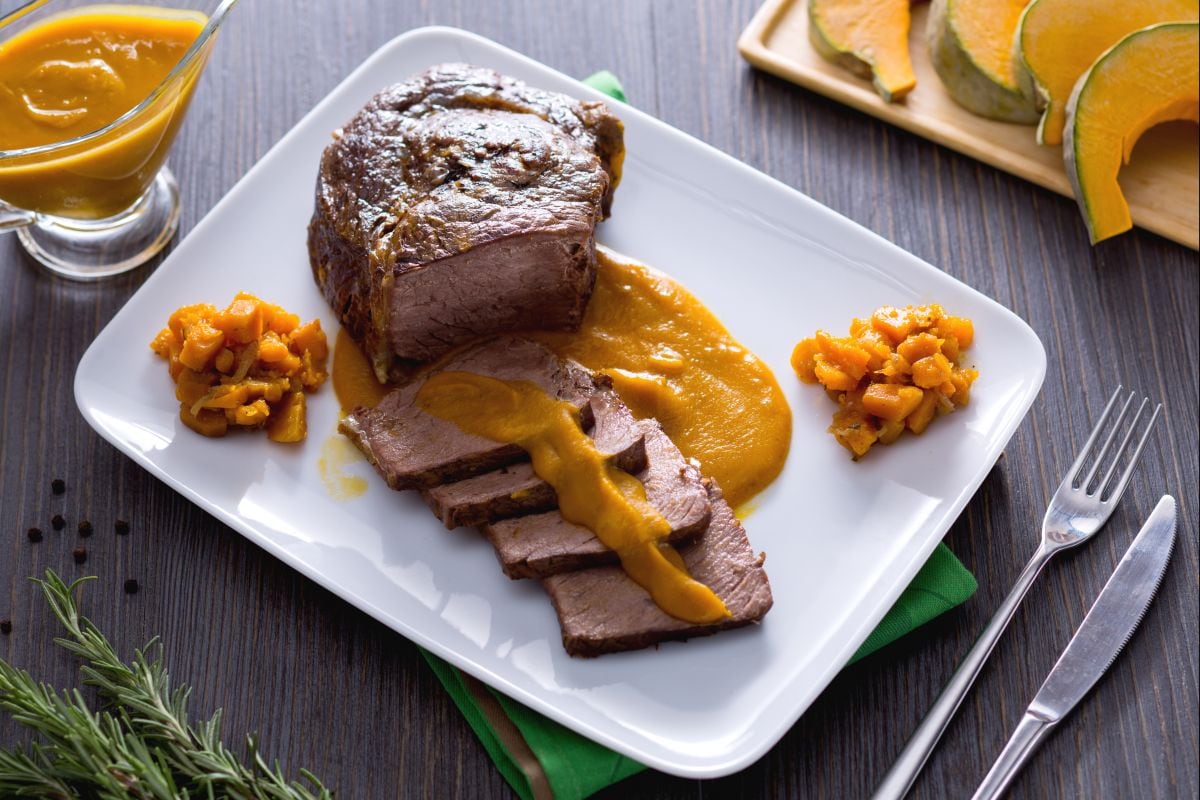 Estofado con calabaza