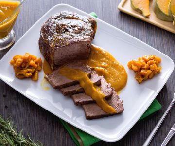 Estofado con calabaza