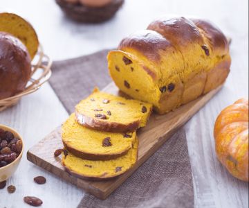 Pan brioche de calabaza